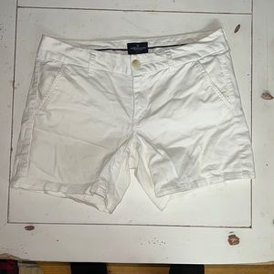 American Eagle midi stretch shorts